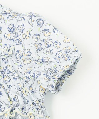 組曲 KIDS 【80-90㎝】サクラララ セットアップ サックスブルー系5