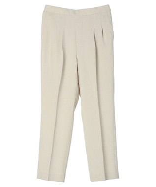 Green Parks 接触冷感　きれいシルエットパンツⅡ（テーパード） Beige