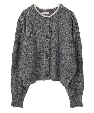 CRAFT STANDARD BOUTIQUE モールニットカーディガン Black