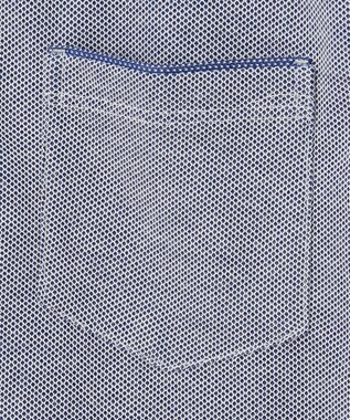 JOSEPH ABBOUD 【キングサイズ・消臭などの高機能】オーガニックコットン ダディ 長袖 ポロシャツ ブルー系