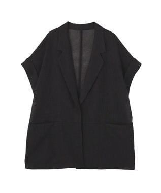 AMERICAN HOLIC メッシュフレンチジャケット Black
