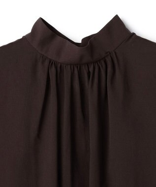 BEIGE， SERAPHIN / ライトシアー ハイネックブラウス Bordeaux