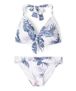 San-ai Resort（三愛水着楽園） 【新色ホワイト＆パープル入荷】４点セット水着　9M・11L【San-ai Resort（サンアイリゾート）】 ブルー