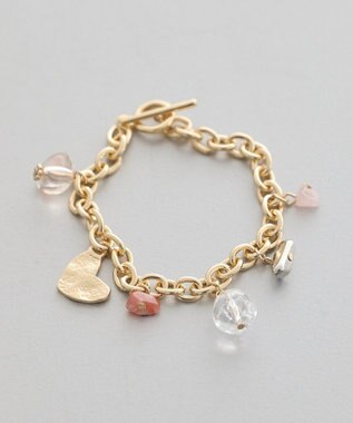 earth music&ecology ストーンＭＩＸチャームブレスレット