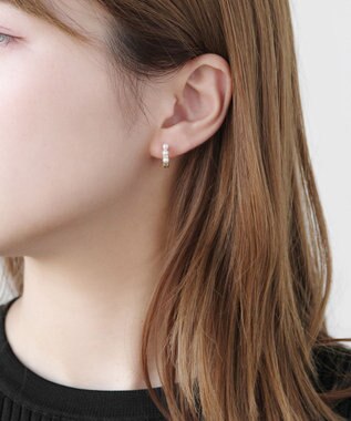 TOCCA 【WEB限定】TRILL PEARL PIERCED EARRINGS K10 淡水パール ピアス ゴールド系