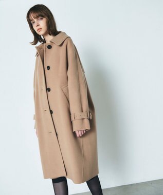 GRACE CONTINENTAL リバーコート キャメル