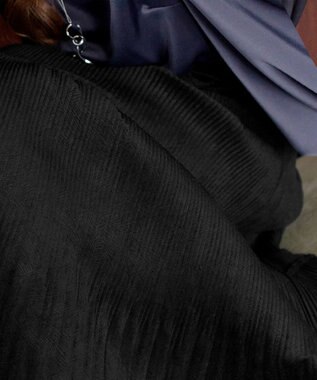 Tiaclasse 【洗える】ベロアプリーツスカート アイボリー