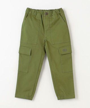 J.PRESS KIDS 【110-130cm】コットンツイル カーゴパンツ カーキ系