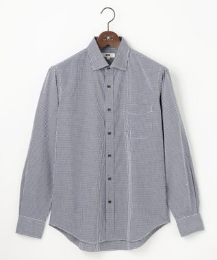 【柔らかな肌触り/暖かい】ファインブラッシュド ネル チェック シャツ