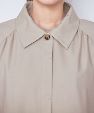 Tiaclasse 【洗える】ラグランパフスリーブトレンチコート ベージュ