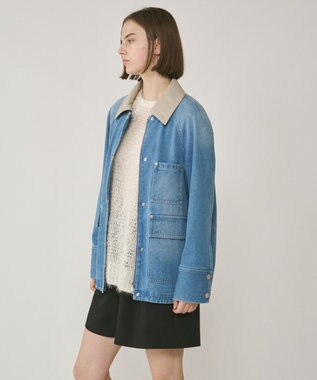 GRACE CONTINENTAL カバーオールジャケット インディゴ