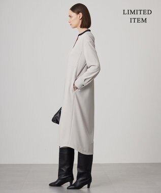 ICB 【WEB限定・洗える】アムンゼンジャージー ワンピース ベージュ系