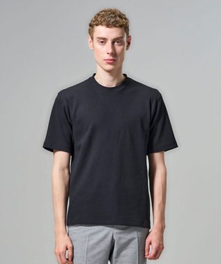 JOSEPH HOMME 【WEB限定】【新素材】エアータックジャージー  クルーネックTシャツ ブラック系