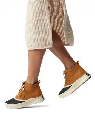 SOREL SOREL/ アウトアンドアバウト4 クラシックウォータープルーフ /ソレル Taffy, Black