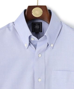 J.PRESS MEN 【定番】【PREMIUM PLEATS / 形態安定】ピンオックス ドレスシャツ / B.D. ダルブルー系