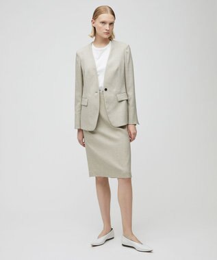 BEIGE， 【L-size】CAROLE / タイトスカート Sand×Slate