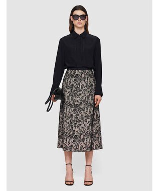 JOSEPH パッチワークレース　ミディスカート