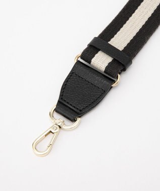 russet アレンジショルダーベルト【アイビーテープ】(CE-1146) Black