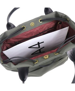 Regalo Felice 【水や汚れに強い / A4サイズ対応】巾着トート / REGALO GY(グレー)