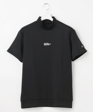 23区GOLF 【MEN】ライトダンボールストレッチモックネック ブラック系