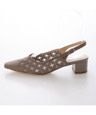 Riz raffinee <Riz raffinee>バックバンドパンプス オーク