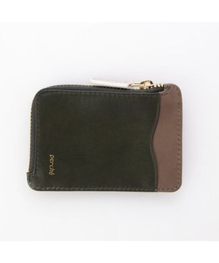 UNBILLION perche フラグメントケース付きアンティーク調ガマグチS グリーン