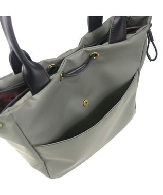 Regalo Felice 【水や汚れに強い / A4サイズ対応】巾着トート / REGALO GY(グレー)