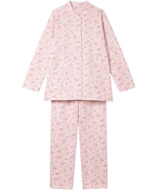 Wing パジャマ 綿100%(本体肌側) あったか 冬 長袖 長ズボン レディース EP6025 ウイング／ワコール ピンク