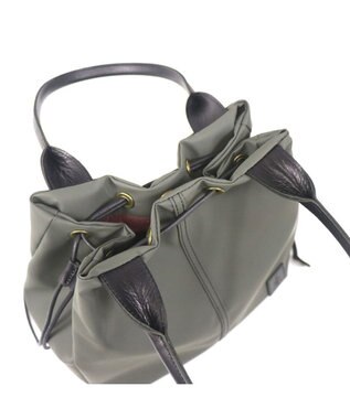 Regalo Felice 【水や汚れに強い / A4サイズ対応】巾着トート / REGALO GY(グレー)