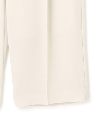 23区 【接触冷感/UVカット/吸水速乾】ストレッチジョーゼット ワイド パンツ ベージュ系