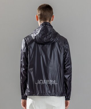 JOSEPH HOMME 新素材【撥水/軽量/パッカブル仕様】ライトリップストップ フード付きブルゾン ブラック系
