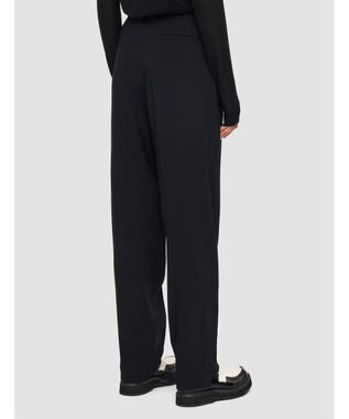 JOSEPH フルイドツイル　テーパードトラウザーズ Black