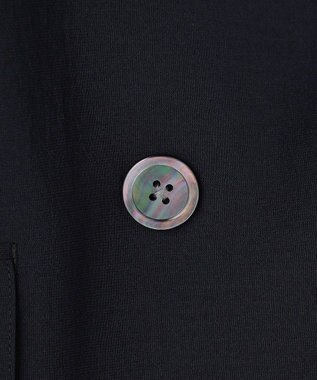 J.PRESS LADIES S BREEZ COOL トロ ハーフスリーブ ダブル ジャケット ネイビー系