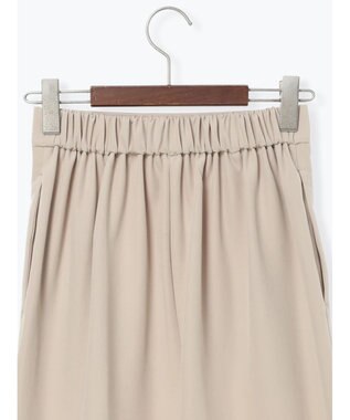 Te chichi 【雑誌掲載アイテム】ダブルクロスイージーナロースカート ベージュ
