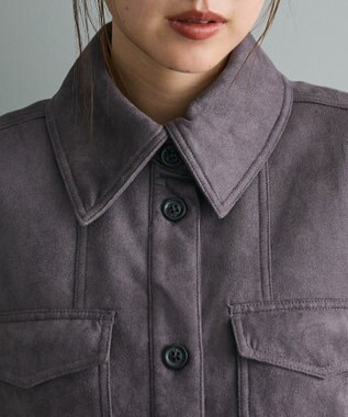 CRAFT STANDARD BOUTIQUE フェイクスエードベスト Charcoal Gray