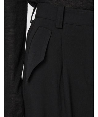 JOSEPH フルイドツイル　テーパードトラウザーズ Black