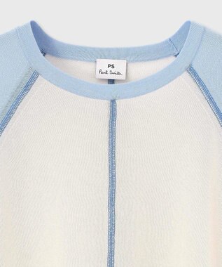 Paul Smith ラグラン シアー ニット オフホワイト