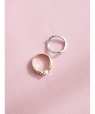 AMERICAN HOLIC ツイスト２ｓｅｔリング Silver