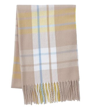 BURBERRY ストライプスカーフシュシュ アーカイブベージュ BURBERRY ストライプスカーフシュシュ アーカイブベージュ