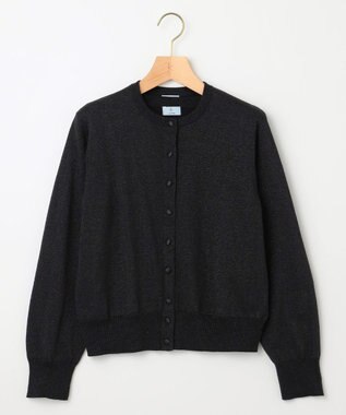 組曲 【WEB限定・2SET】ラメ入りアンサンブルニット ブラック系