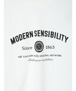 Green Parks エンブレムロゴボックスＴシャツ Off White