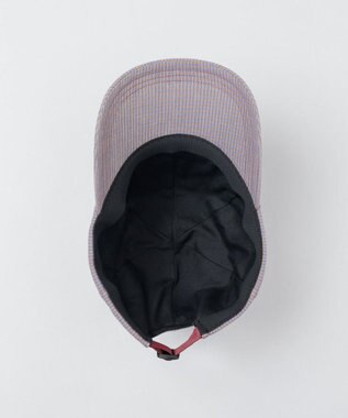 AURORA 【 ANNA SUI（アナ スイ）】ネコ耳ロゴ刺しゅうキャップ パープル