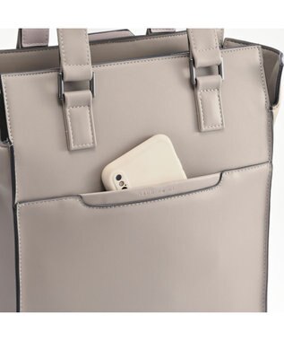 ACE BAGS & LUGGAGE W&.Day/Night リリ バーチカルトート A4サイズ 15175 ダブルアンドデイナイト グレージュ