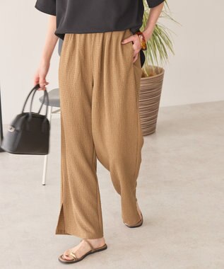 AMERICAN HOLIC シャーリングイージーパンツ Mocha