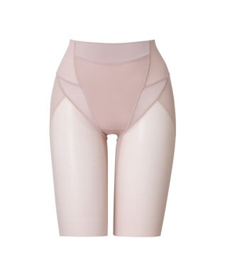 BRADELIS New York 【Yukine inc. 】ゆきねえモアソフト快適ガードル23 蒸れにくい補正ガードル ピンクベージュ