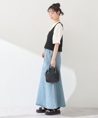 earth music&ecology 【接触冷感/洗濯機可】ＮＵＩＴＡ　ＬＡ　ＢＥＬＬＥ　ＥＴＯＩＬＥショートＴ Off White