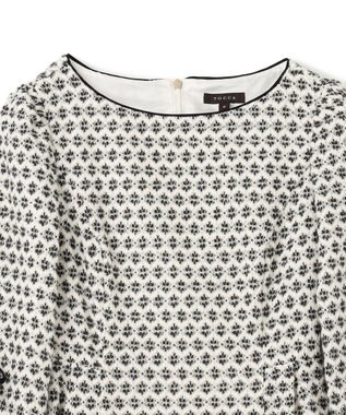 TOCCA 【WEB限定】FLOWER FLUFFY ドレス ホワイト系