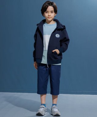 J.PRESS KIDS 【140-170㎝】トリコロール 半袖Ｔシャツ サックスブルー系
