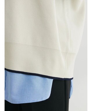 Green Parks チルデンニットベスト Off White