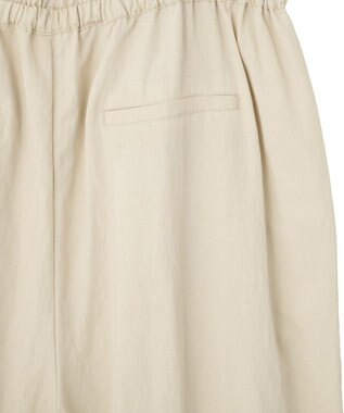 Green Parks 胸元バルーンワイドシルエットサロペット Light Beige